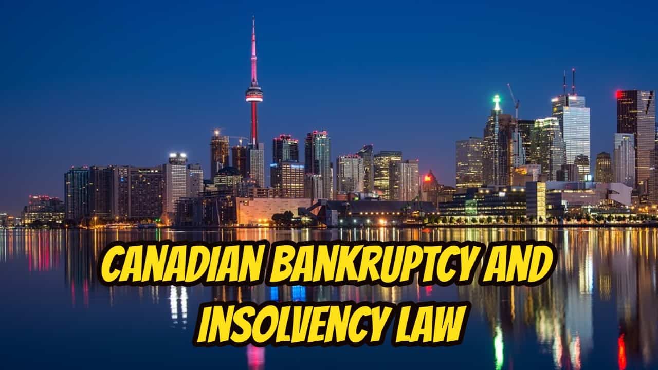 canadian bankruptcy and insolvency law