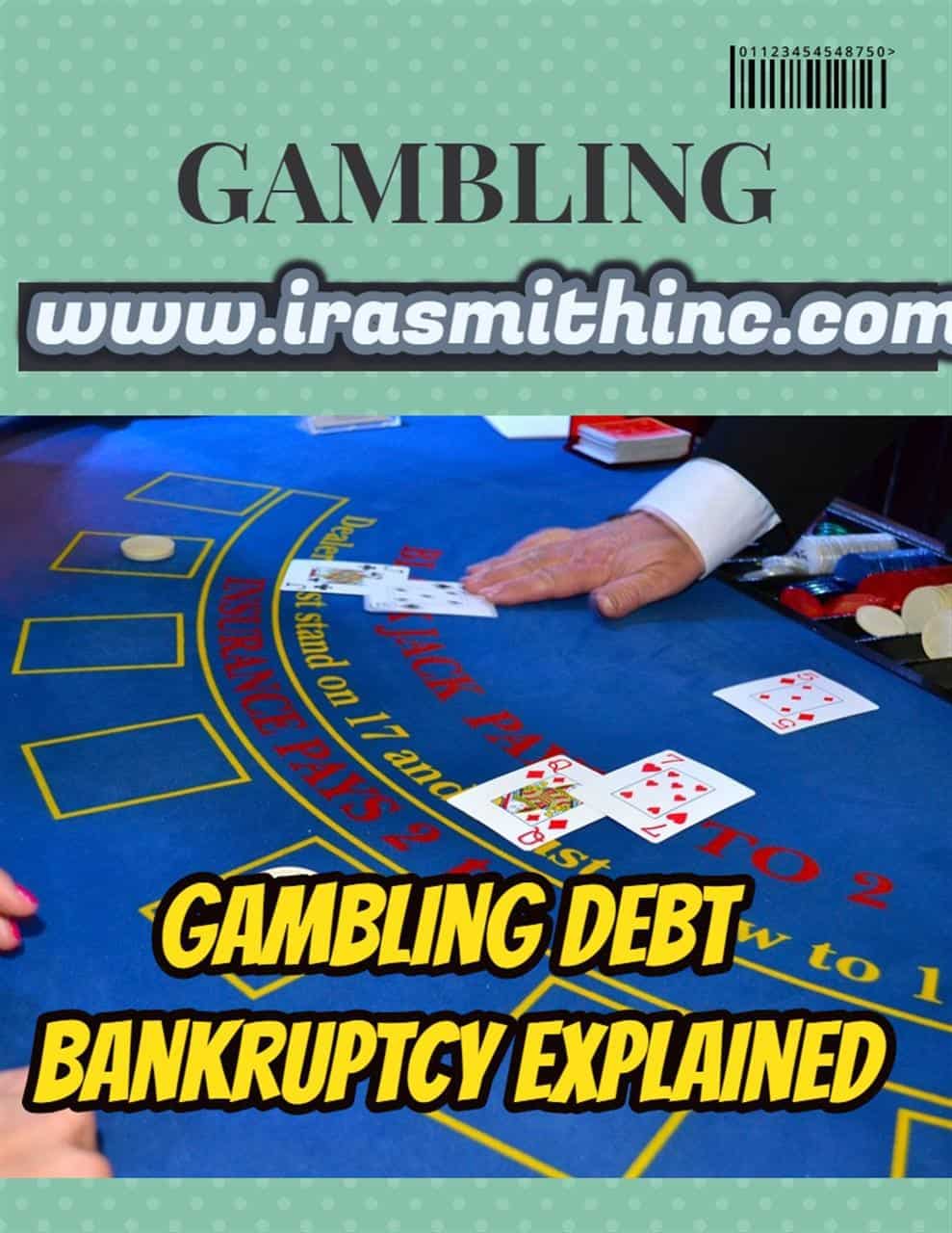 gambling debt bankruptcy