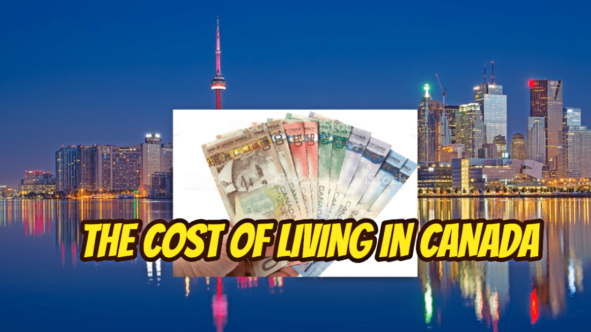 the cost of living in canada