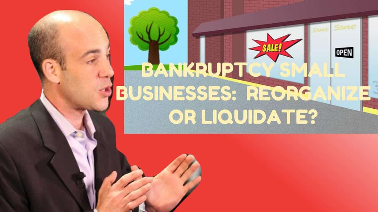 bankruptcy small businesses