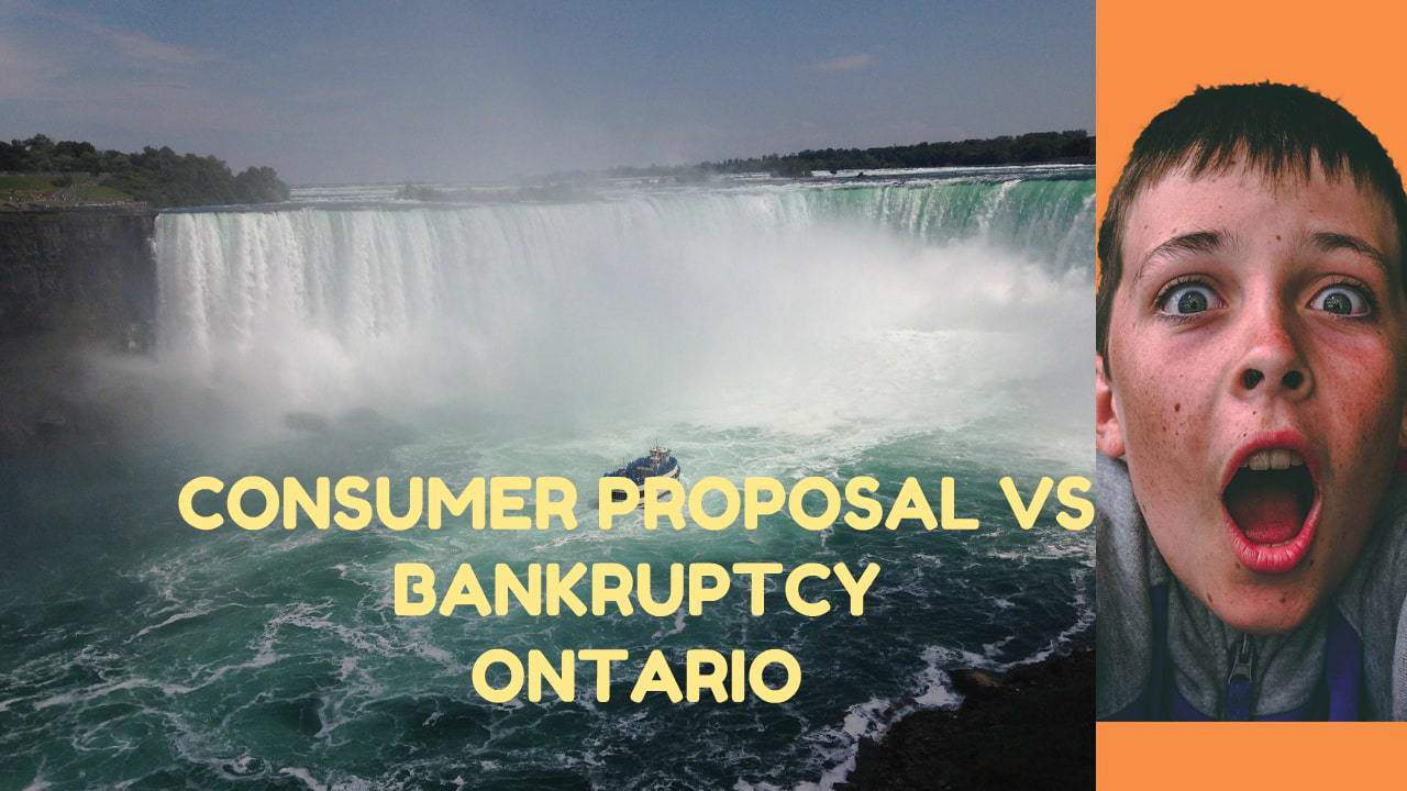 consumer proposal vs bankruptcy ontario