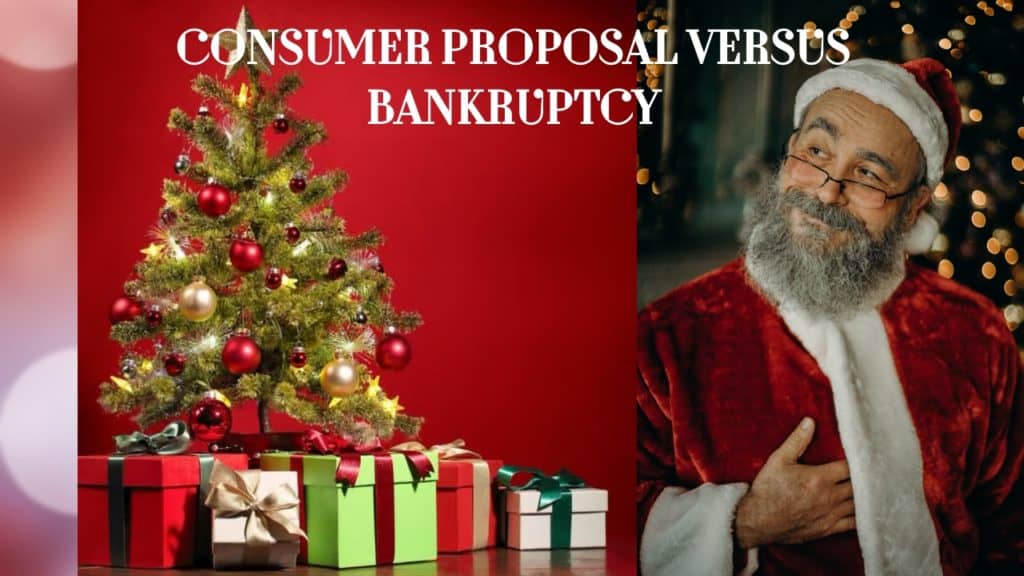 consumer proposal versus bankruptcy